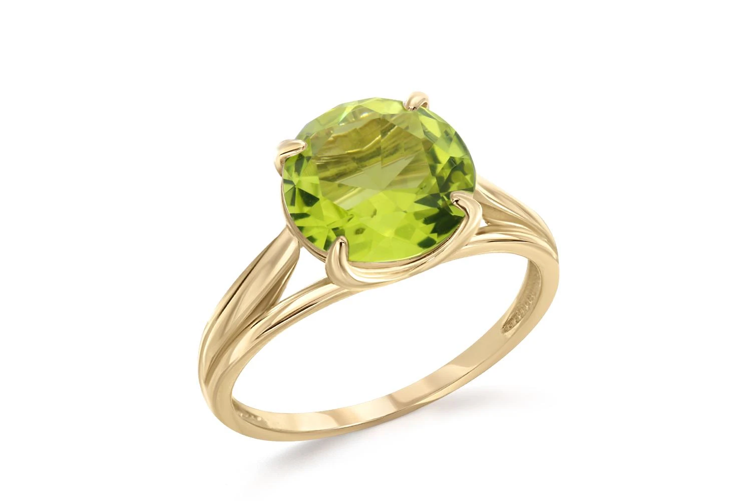 Кольцо из жёлтого золота с наноситалом