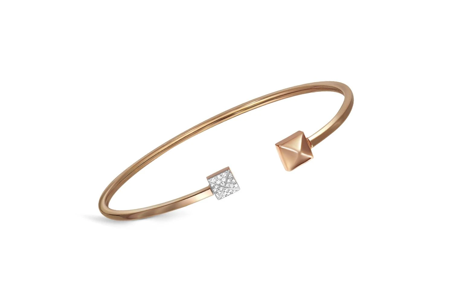 Браслет из красного золота с 24 бриллиантами