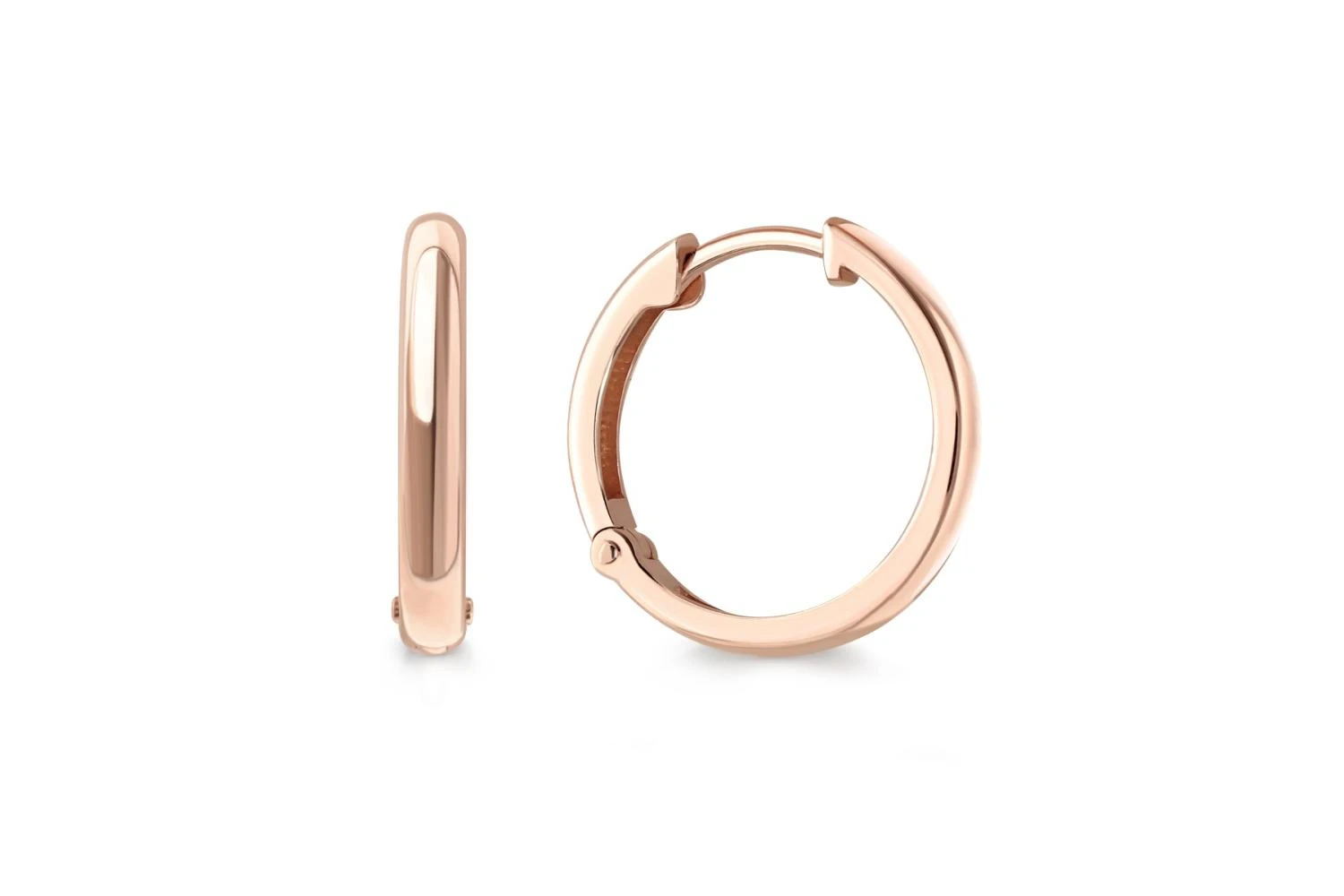 Серьги-трансформеры из красного золота без вставок