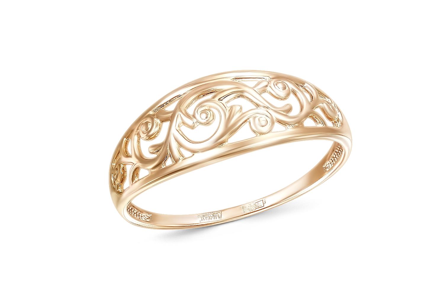 

Кольцо из красного золота