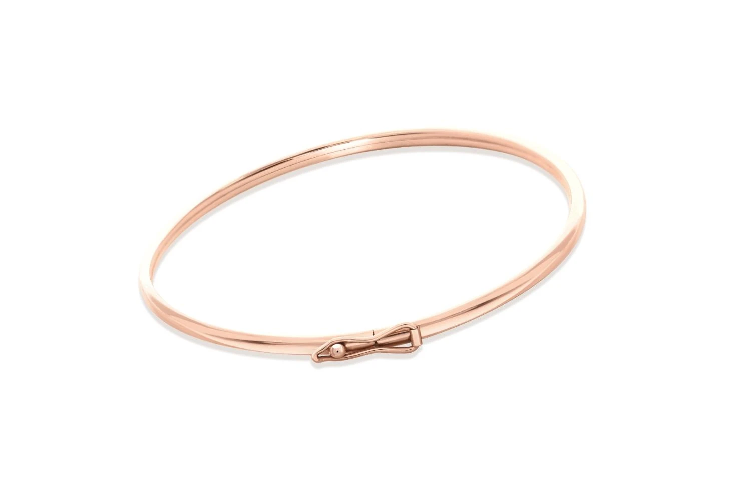 Браслет из красного золота без вставок