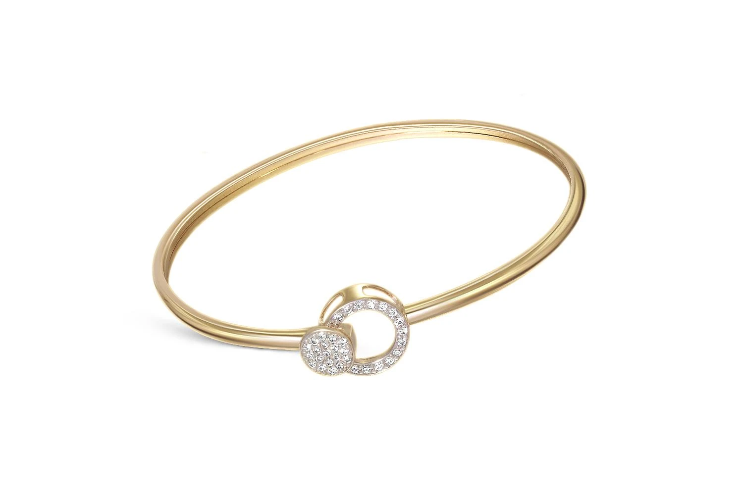 Браслет из жёлтого золота с 38 бриллиантами