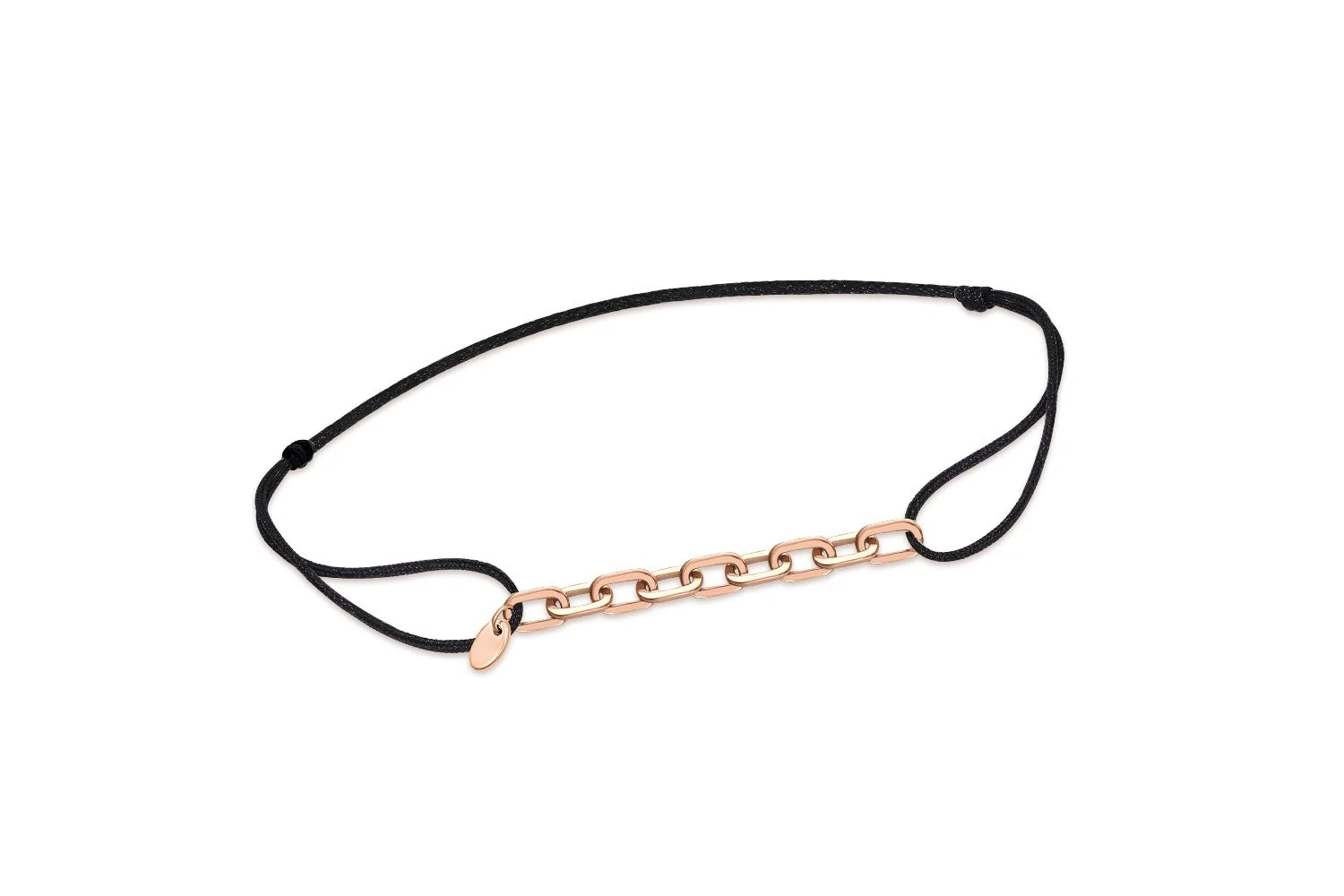 Браслет из красного золота без вставок