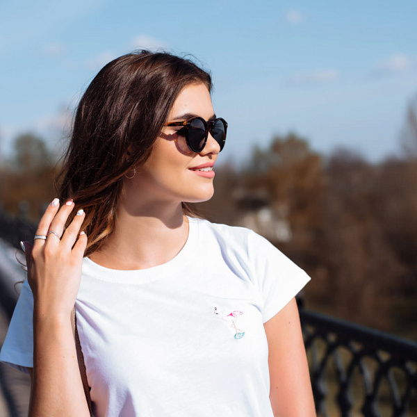 Кольцо Корона из красного золота с 19 фианитами