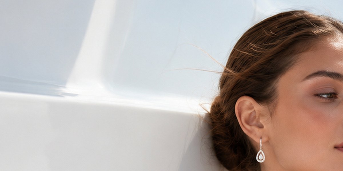 Золотые серьги