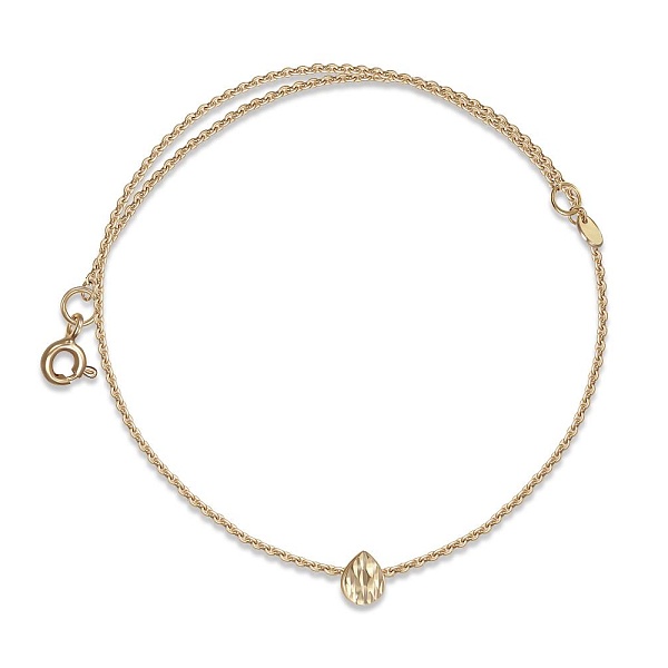 Колье из жёлтого золота без вставок