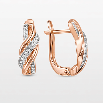 Золотые серьги