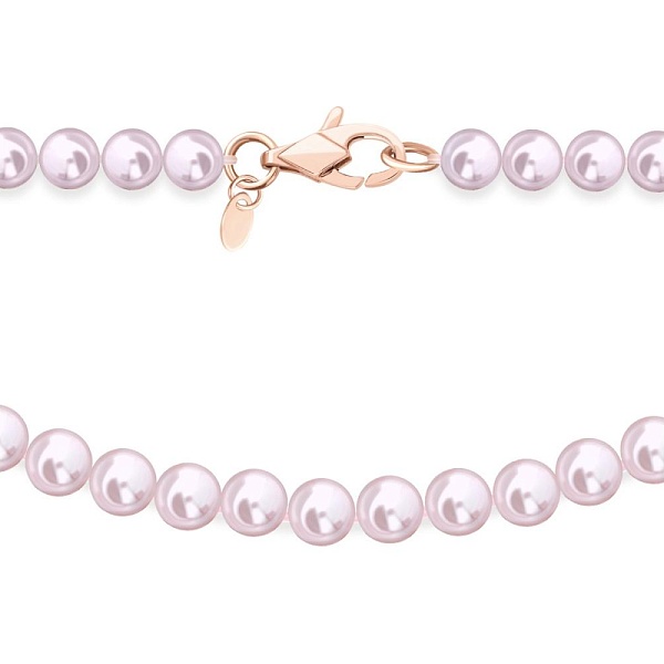 Колье из красного золота с 63 жемчужинами