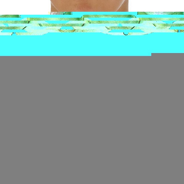 Подвеска из красного золота с жемчугом и 19 фианитами