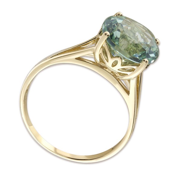 Кольцо из жёлтого золота с наноситалом