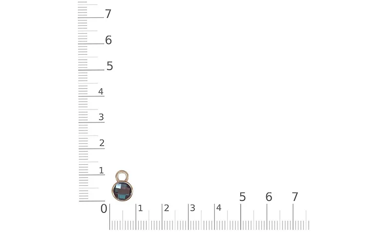 Подвеска серёг-трансформеров из красного золота с александритом