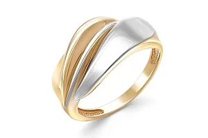 Кольцо из жёлтого золота без вставок