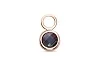 Подвеска серёг-трансформеров из красного золота с александритом