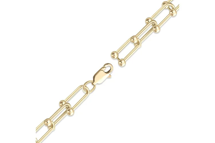 Браслет из жёлтого золота без вставок