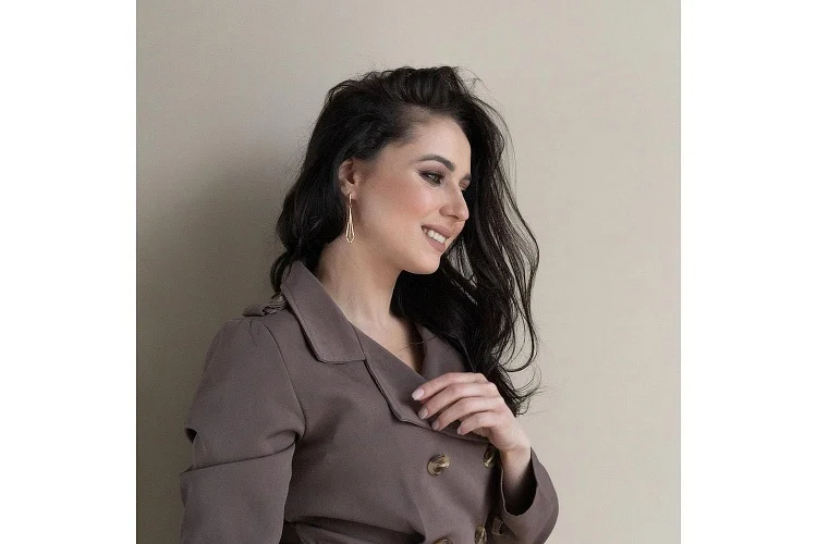 Серьги из жёлтого золота без вставок