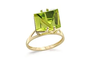 Кольцо из жёлтого золота с наноситалом