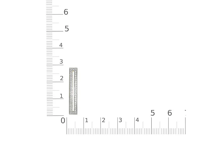 Подвеска из красного золота с 46 бриллиантами