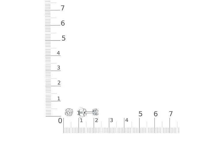 Серьги-пусеты из белого золота с 2 муассанитами