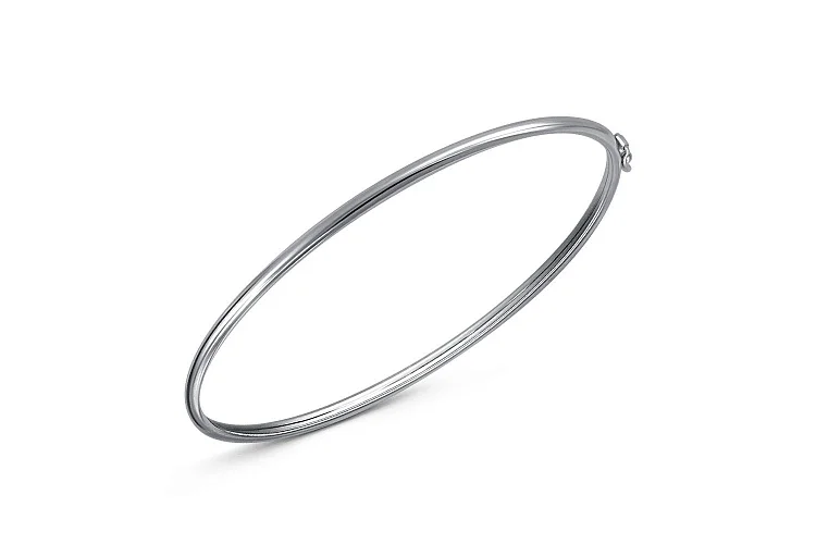 Браслет из белого золота без вставок