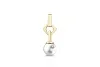 Подвеска из жёлтого золота с жемчугом