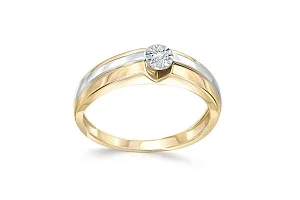 Кольцо из жёлтого золота с бриллиантом