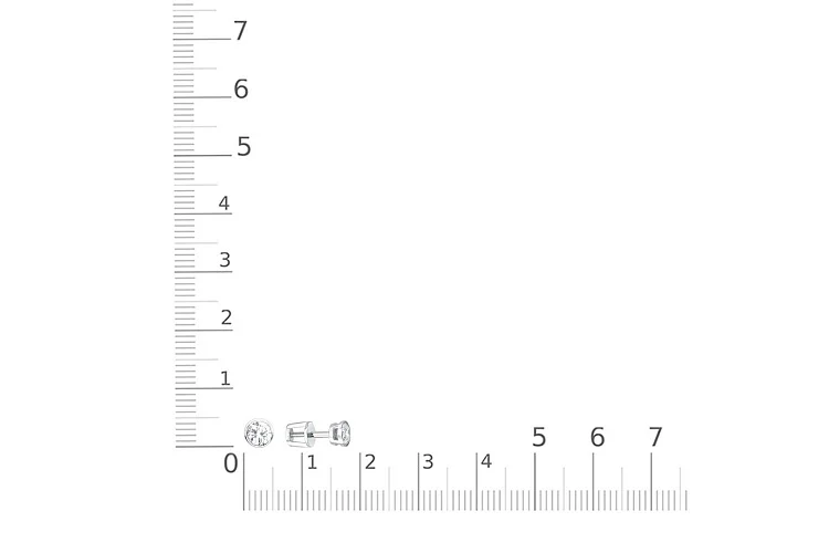 Серьги-пусеты из белого золота с 2 выращенными бриллиантами