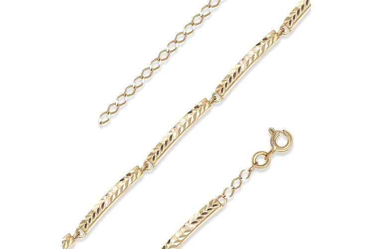 Браслет из жёлтого золота без вставок