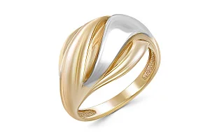 Кольцо из жёлтого золота без вставок