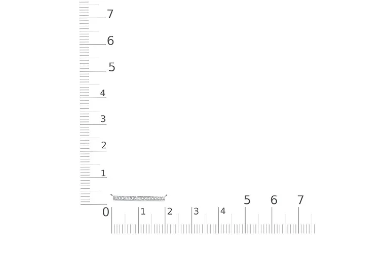 Колье из белого золота с 15 фианитами