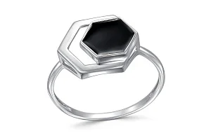 Кольцо из белого золота без вставок