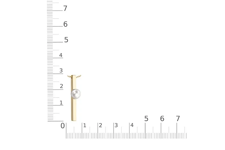 Колье из жёлтого золота с жемчугом