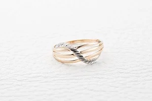 Кольцо из красного золота без вставок