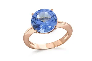 Кольцо из красного золота с наноситалом