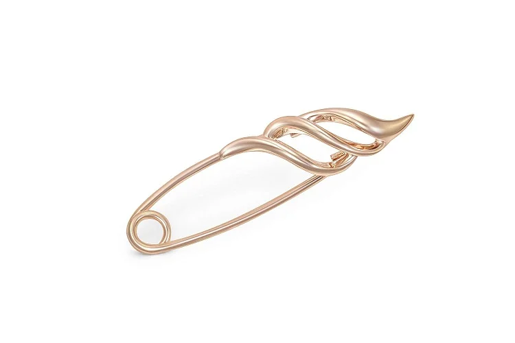 Булавка из красного золота без вставок