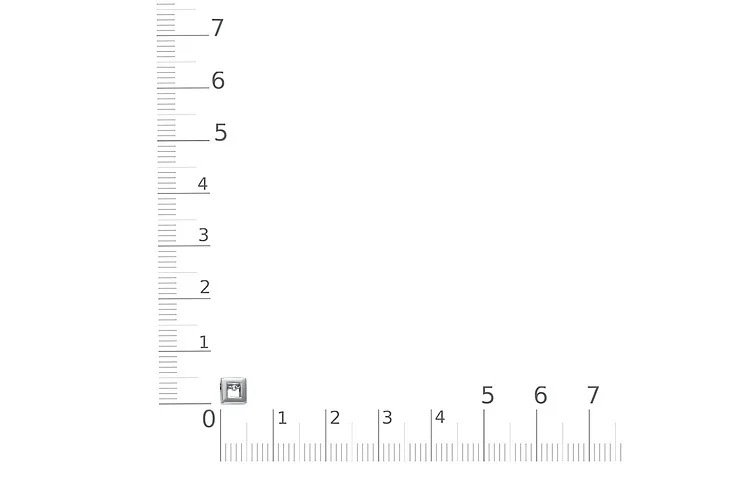 Колье Квадрат из белого золота без вставок