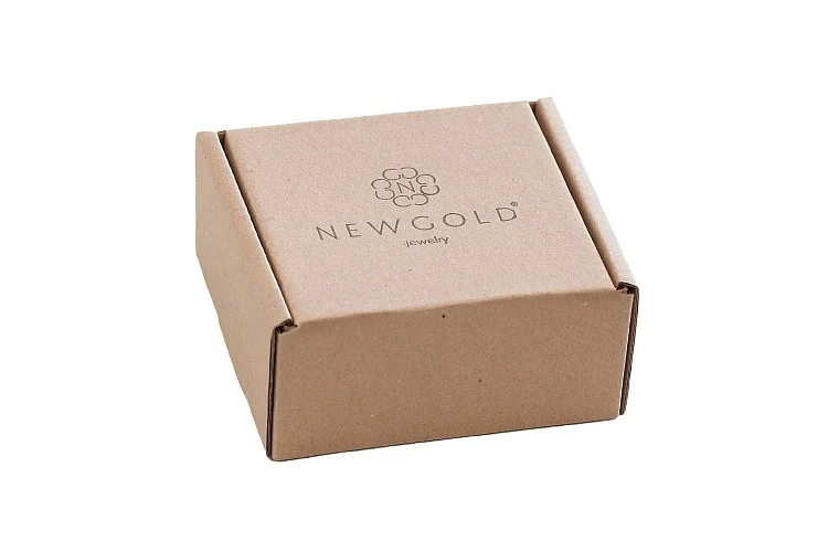 Подвеска Круг из красного золота с танзанитом