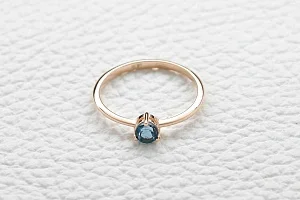 Детское кольцо из красного золота с топазом лондон