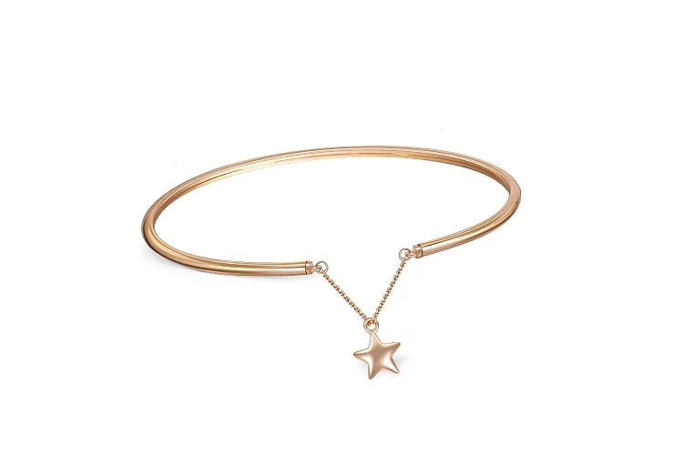 Браслет Звезда из красного золота без вставок