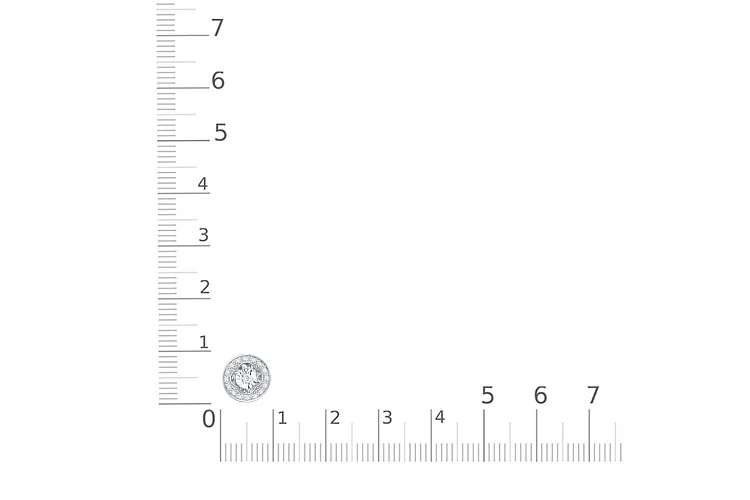 Подвеска Круг из белого золота с 17 бриллиантами