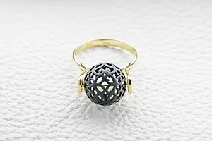 Кольцо Шар из жёлтого золота без вставок