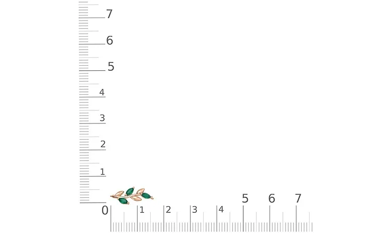 Браслет Веточка из красного золота с 3 агатами