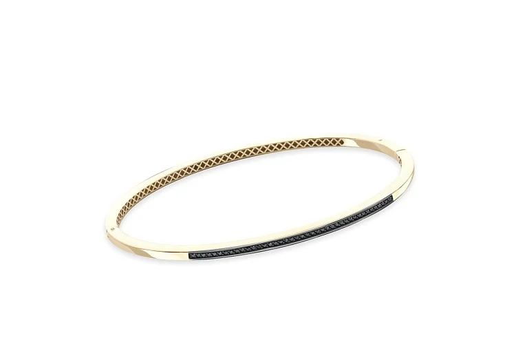 Браслет Дорожка из жёлтого золота с 41 бриллиантами