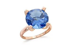 Кольцо из красного золота с наноситалом