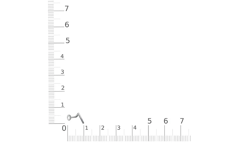 Пирсинг в нос Цветок из белого золота без вставок
