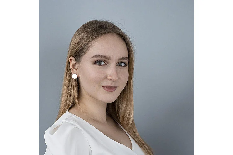 Серьги Круги из красного золота без вставок