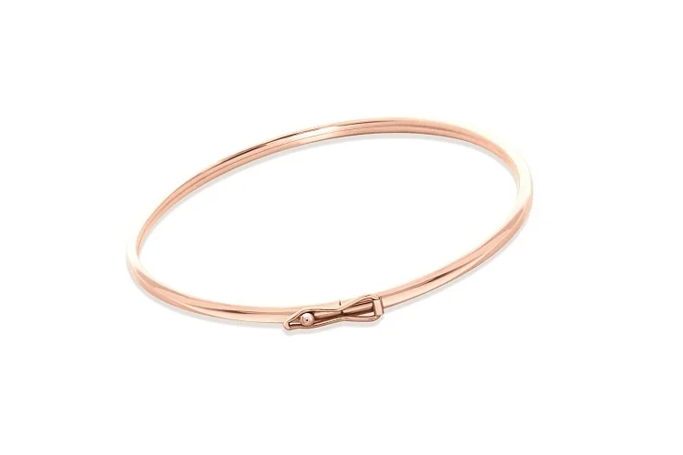 Браслет из красного золота без вставок