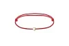 Браслет Сердце из жёлтого золота без вставок