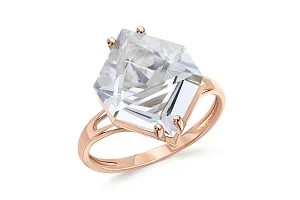 Кольцо из красного золота с наноситалом