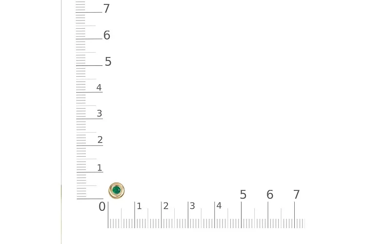 Подвеска Круг из жёлтого золота с агатом