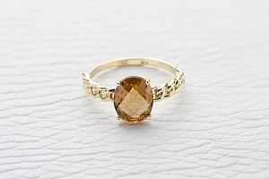 Кольцо из жёлтого золота с султанитом